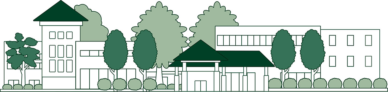 Illustration of hospital Illustration of hospital