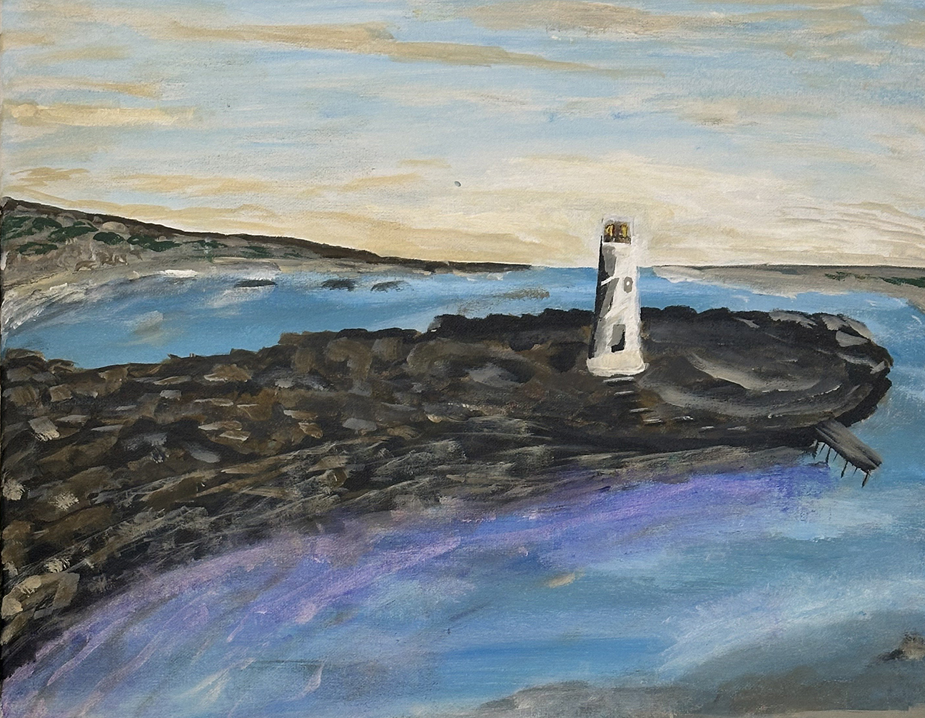 21. lonely lighthouse