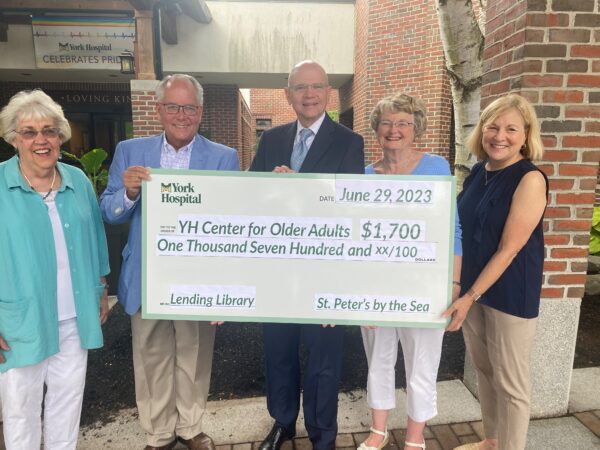 St.-Peters-by-the-Sea-Donation-to-York-Hospital-Lending-Library-Center-for-Older-Adult-Care-600x450.jpg